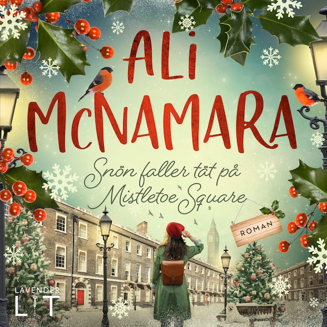 Book cover for Snön faller tät på Mistletoe Square