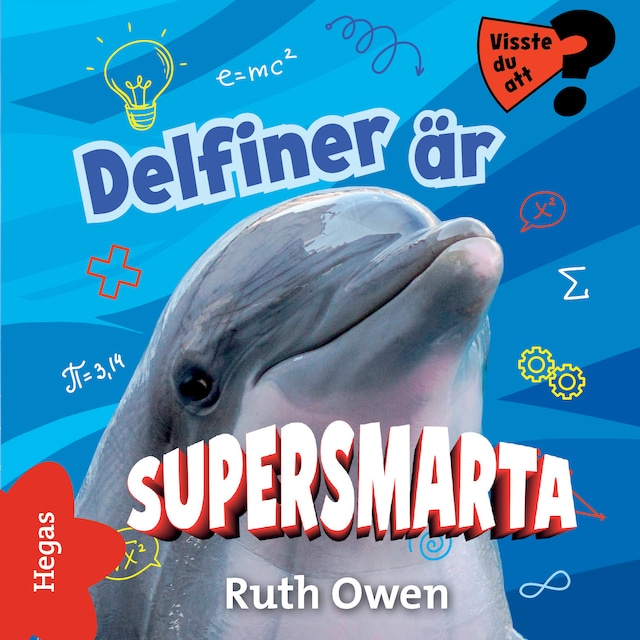 Book cover for Delfiner är supersmarta