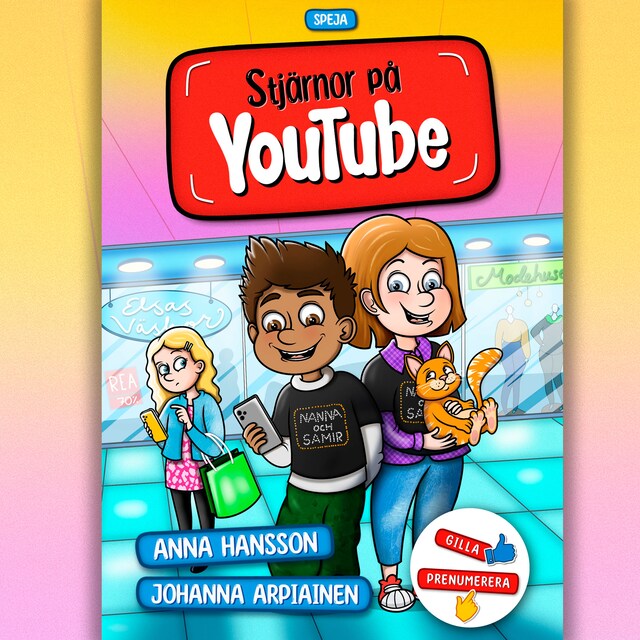 Book cover for Stjärnor på YouTube