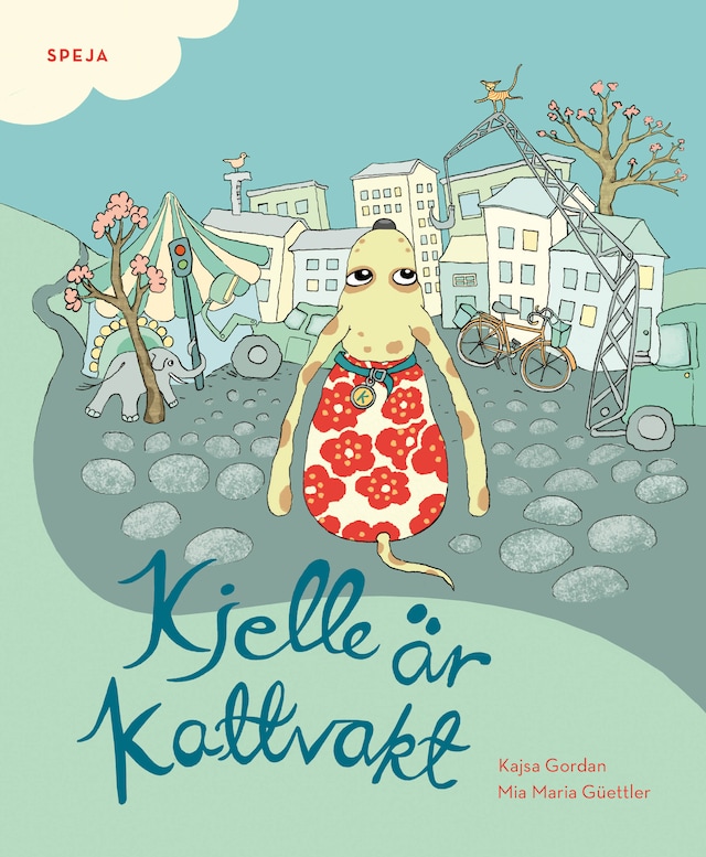 Book cover for Kjelle är kattvakt