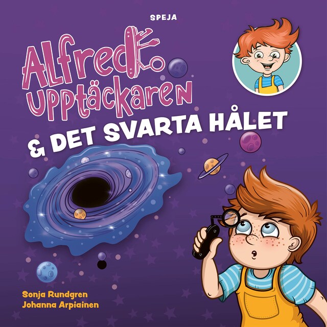 Book cover for Alfred Upptäckaren och det svarta hålet