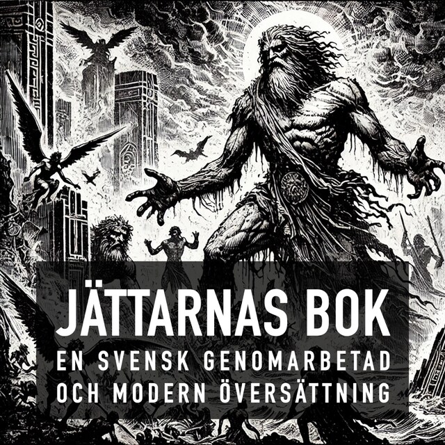 Boekomslag van Jättarnas Bok - The Book of Giants