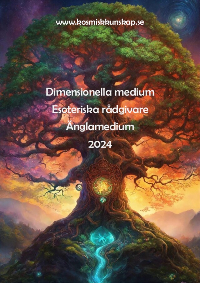 Bokomslag för Dimensionella medium - Esoteriska rådgivare - Änglamedium - 2024