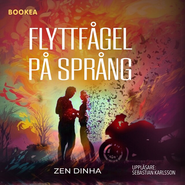 Buchcover für Flyttfågel på språng