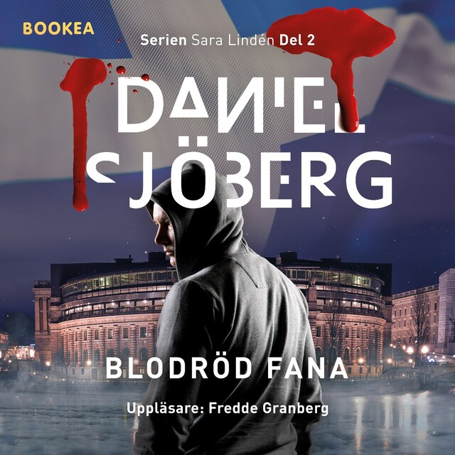 Book cover for Blodröd fana