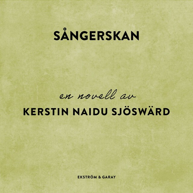 Book cover for Sångerskan