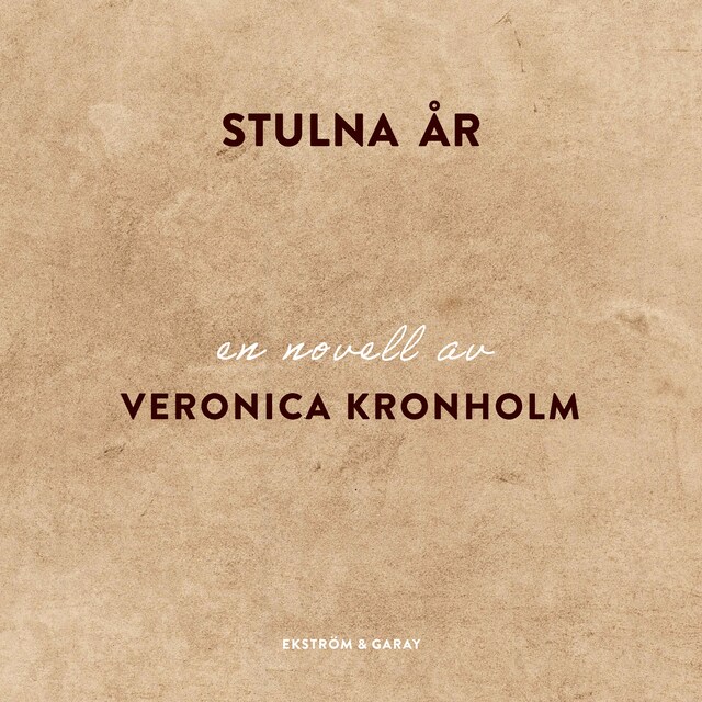 Book cover for Stulna år