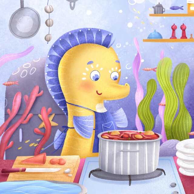 Copertina del libro per Sandy Seahorse wants to help