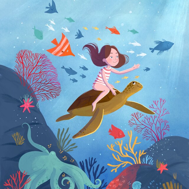 Book cover for Moon girl in the underwater kingdom