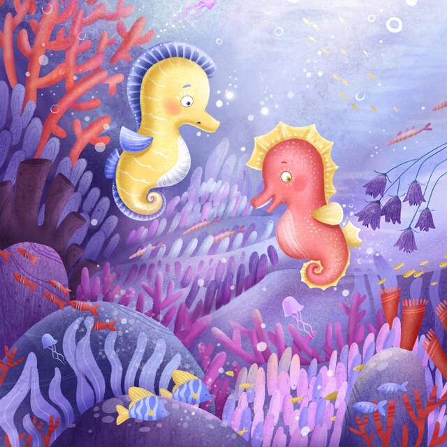 Book cover for Sandy Seahorse learns to not say "no" all the time