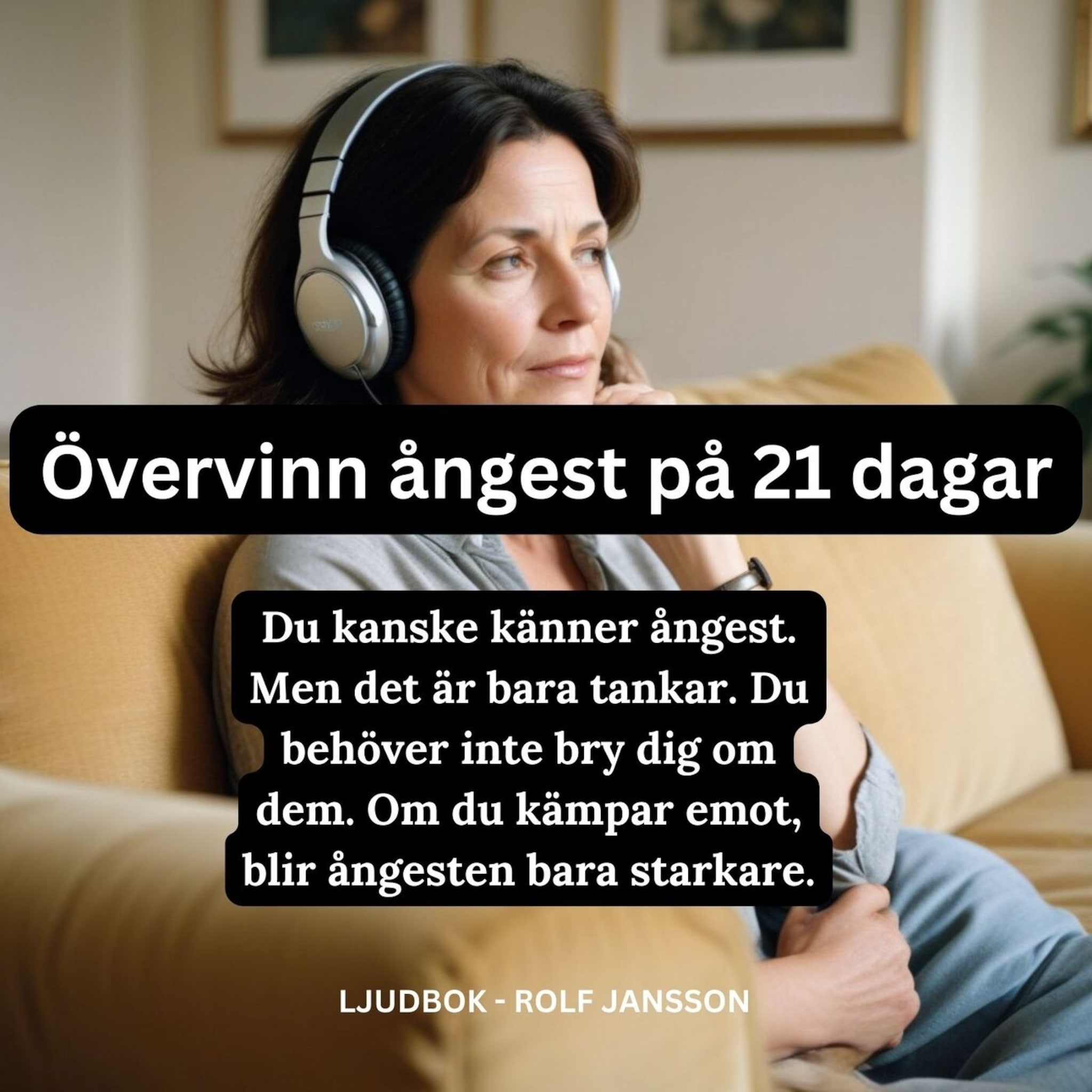 Övervinn ångest på 21 dagar: Guidad meditation för lugn och återhämtning
