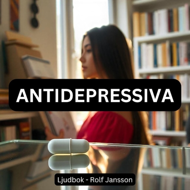 Boekomslag van Antidepressiva – Att lindra symptom på depression och ångest genom att påverka hjärnans kemiska processer