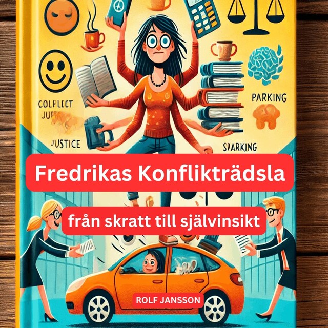 Book cover for Fredrikas konflikträdsla