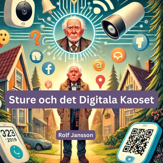 Buchcover für Sture och det digitala kaoset