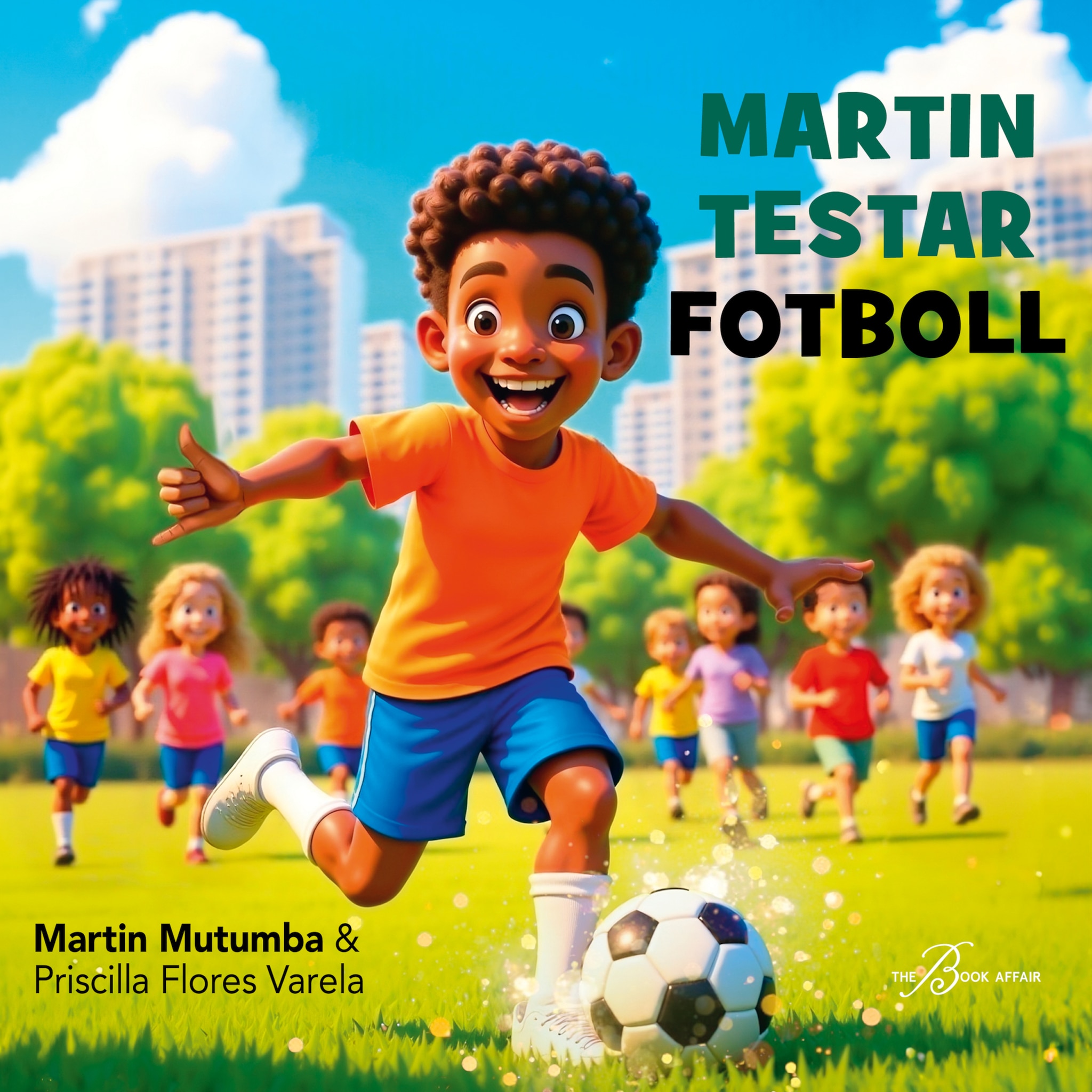 Martin testar fotboll
