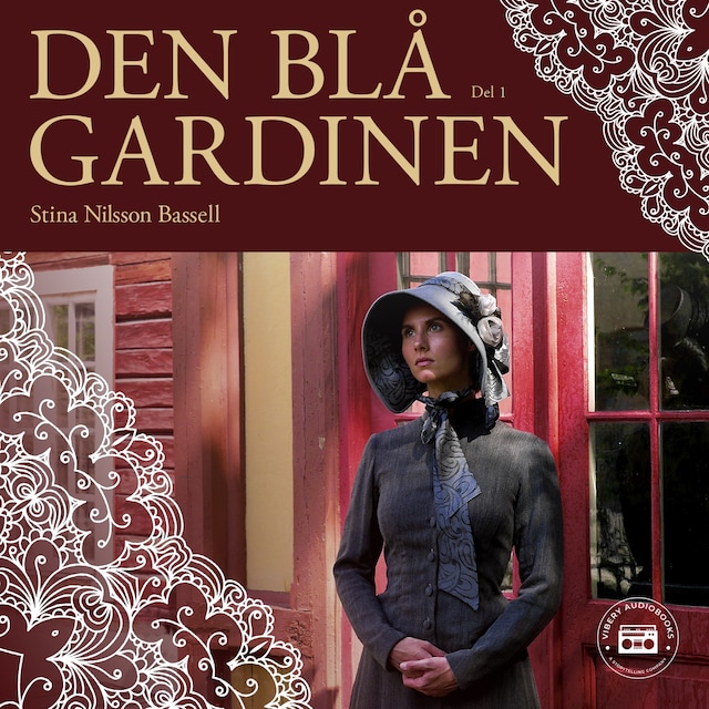 Book cover for Den blå gardinen - Del 1