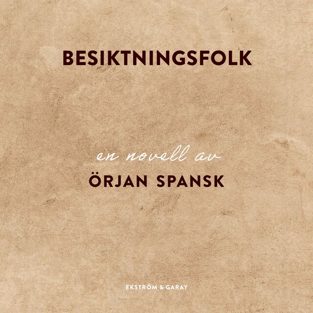 Copertina del libro per Besiktningsfolk