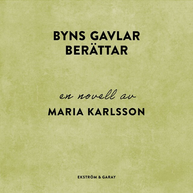 Book cover for Byns gavlar berättar