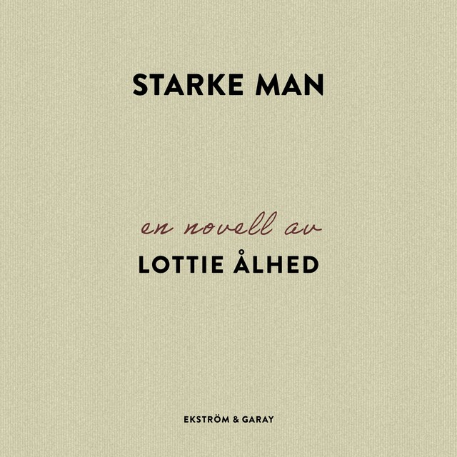 Book cover for Starke man
