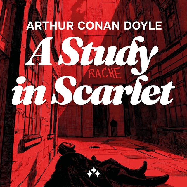 Book cover for A Study in Scarlet