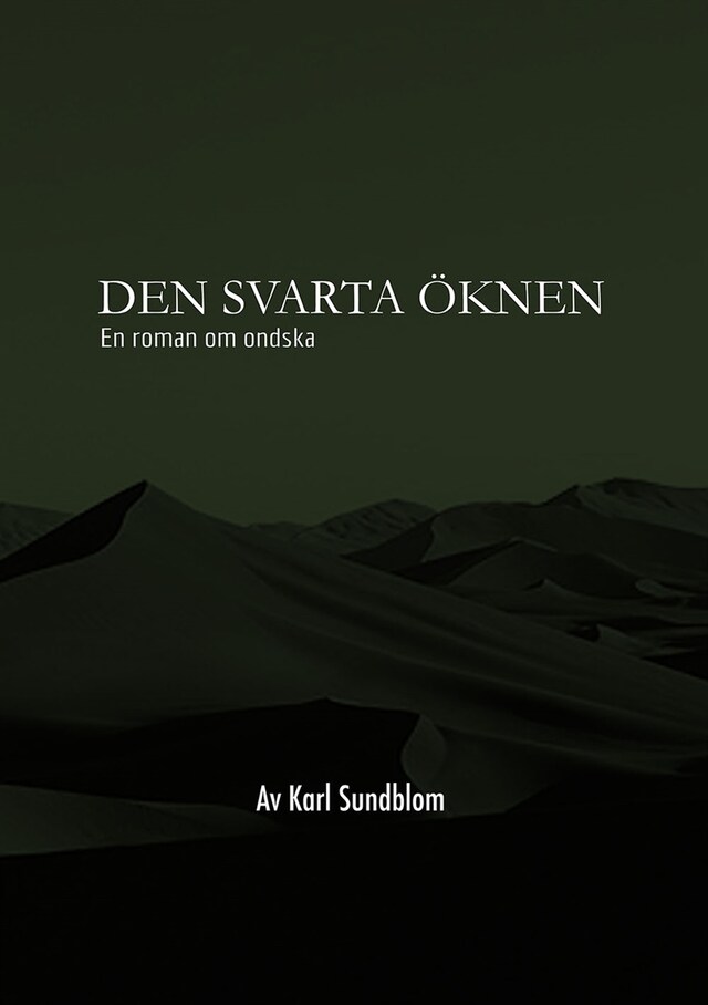 Couverture de livre pour DEN SVARTA ÖKNEN