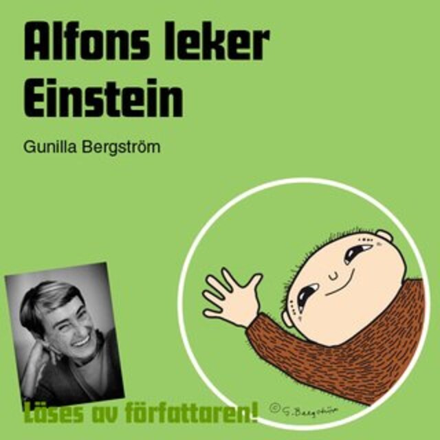 Kirjankansi teokselle Alfons leker Einstein