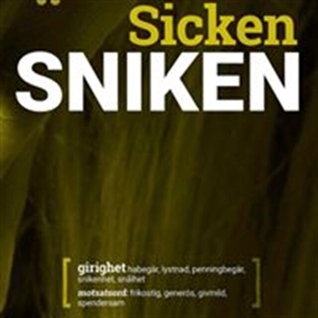 Book cover for Sicken sniken