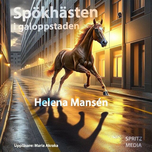 Buchcover für Spökhästen i Galoppstaden