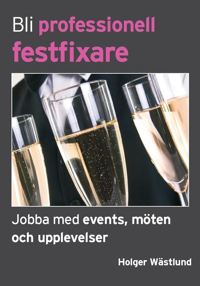 Book cover for Bli professionell festfixare - Jobba med events, möten och upplevelser