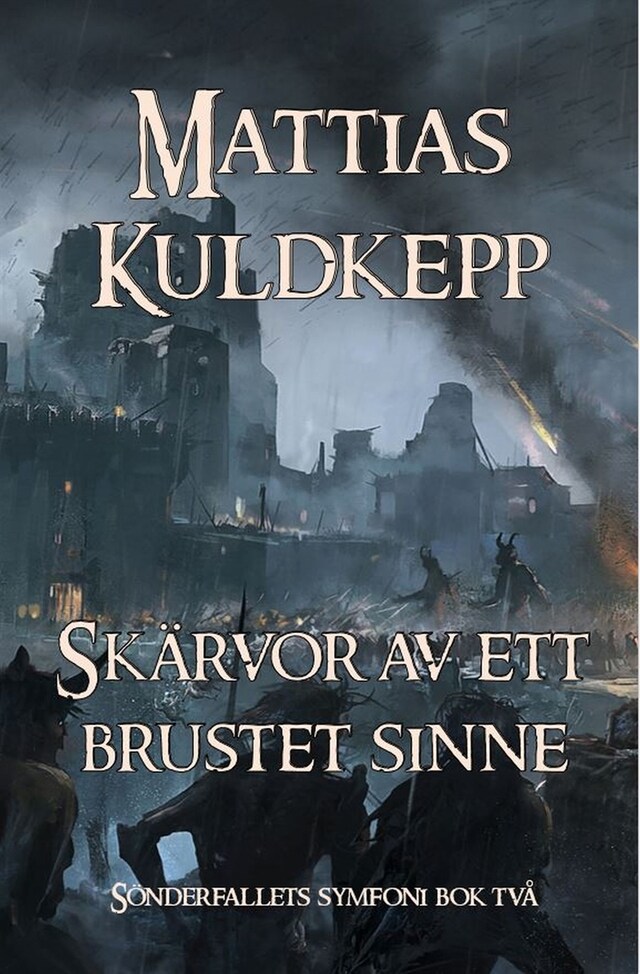 Book cover for Skärvor av ett brustet sinne