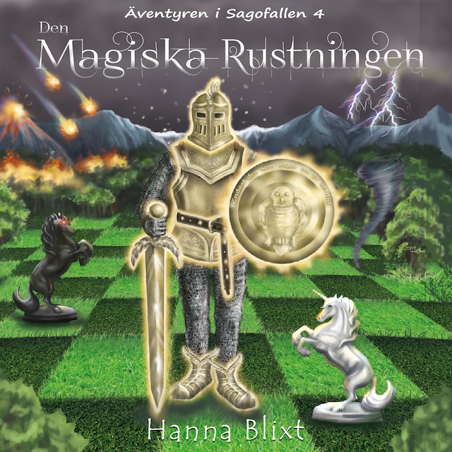 Book cover for Den magiska rustningen