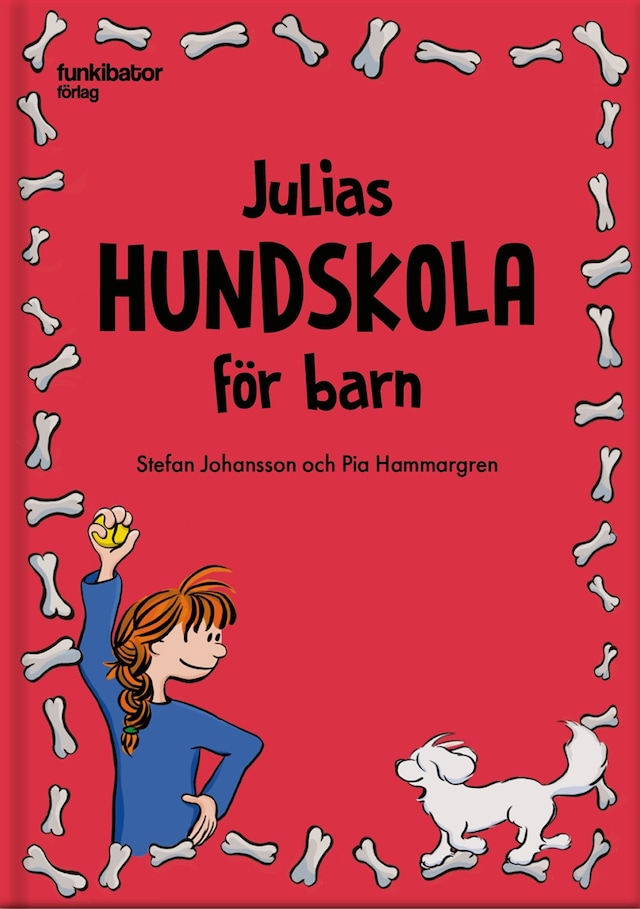 Copertina del libro per Julias hundskola för barn