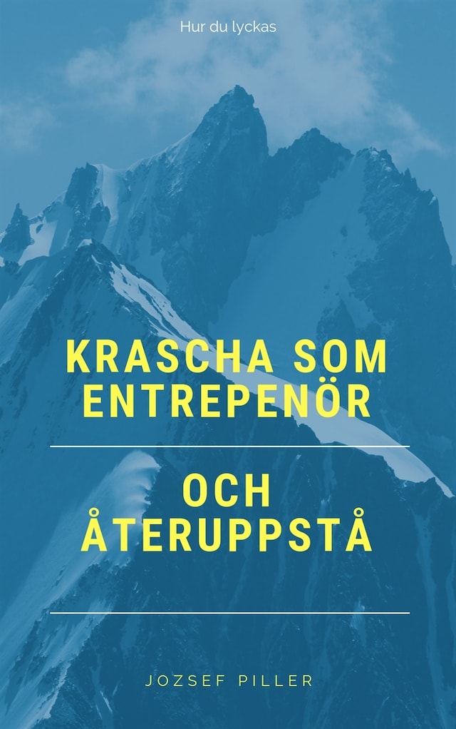 Okładka książki dla Krascha som entreprenör och återuppstå