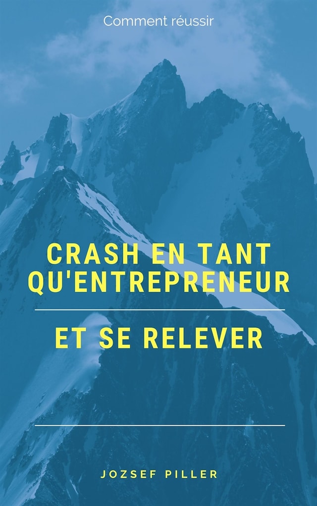 Okładka książki dla Crash en tant qu'entrepreneur et se relever