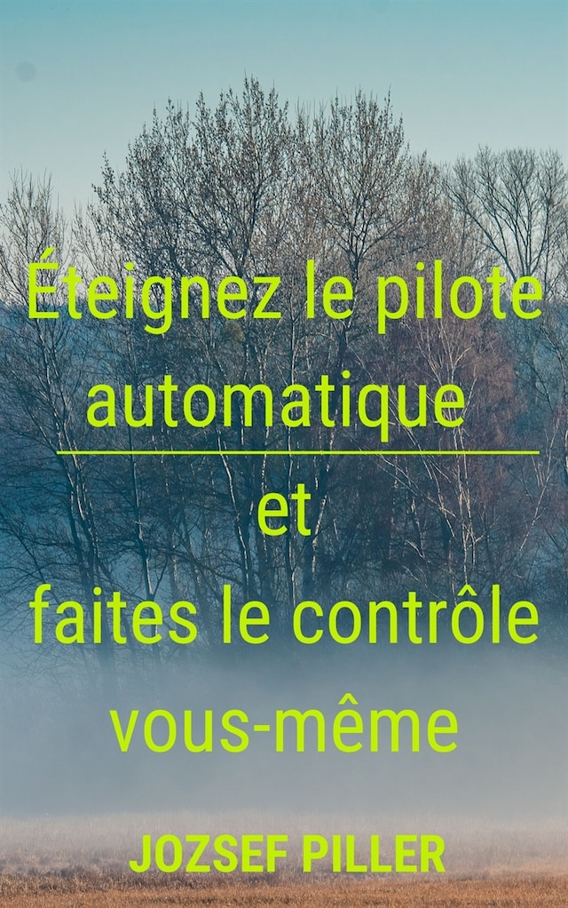 Okładka książki dla Éteignez le pilote automatique et faites le contrôle vous-même