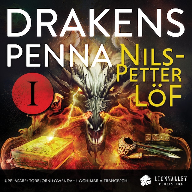 Book cover for Drakens Penna : Resan till Akle