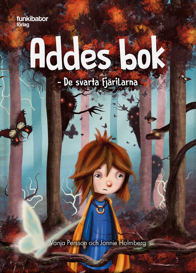 Okładka książki dla Addes bok – De svarta fjärilarna