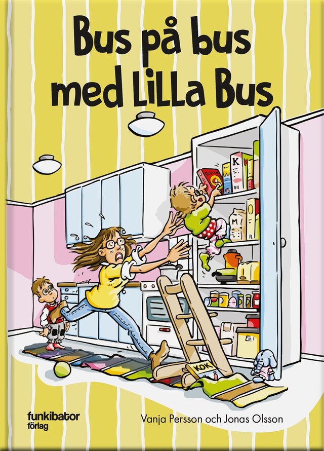 Book cover for Bus på bus med Lilla Bus