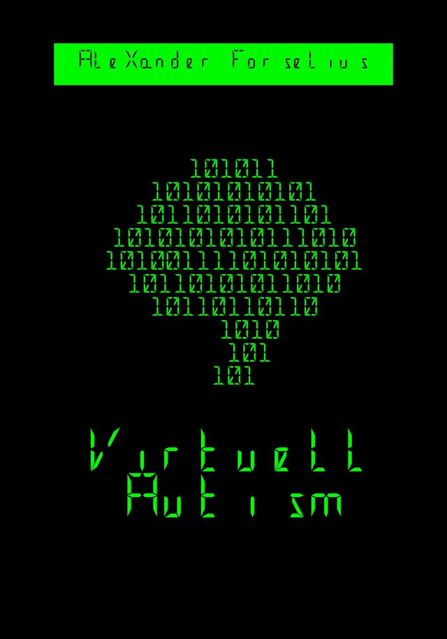 Book cover for "Virtuell autism"
