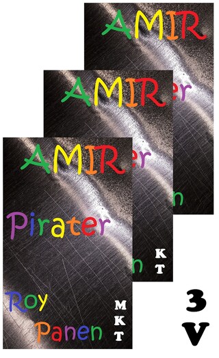 AMIR Pirater (3 versioner) bookCoverFor