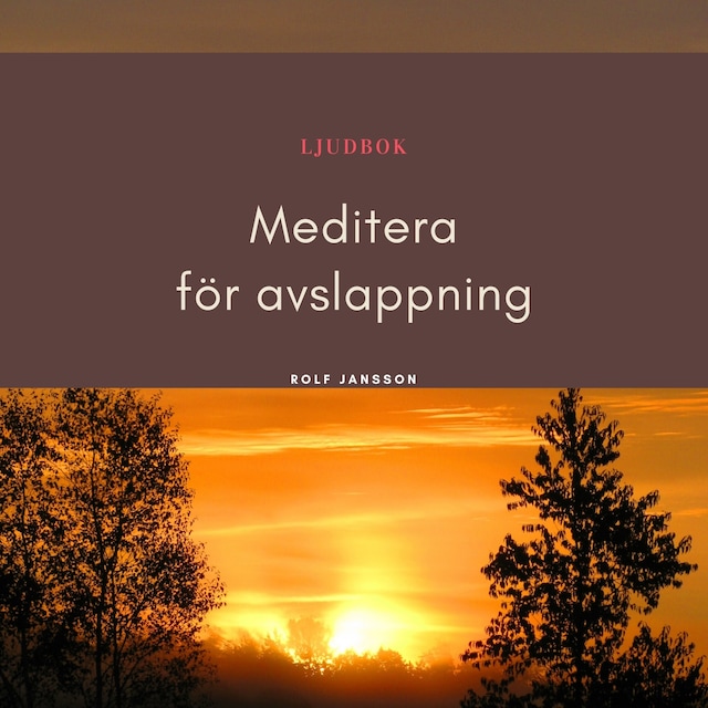 Okładka książki dla Meditera för avslappning