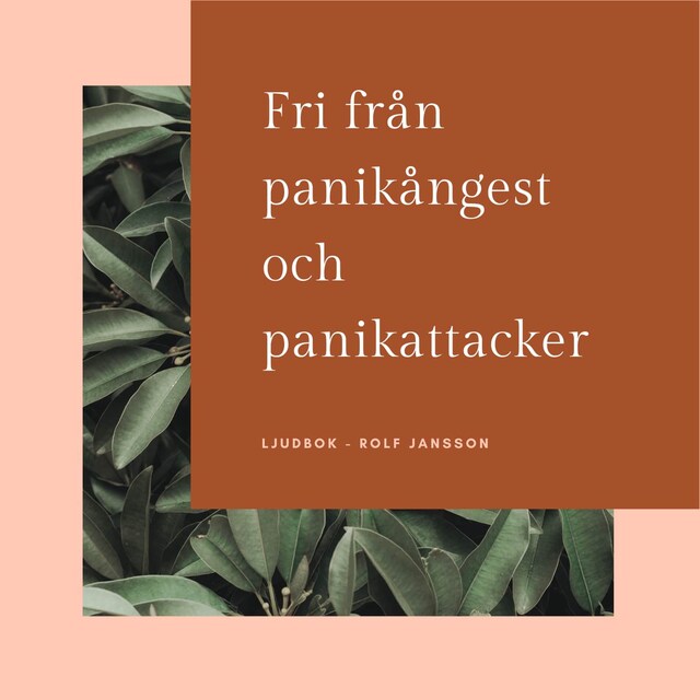 Book cover for Fri från panikångest och panikattacker