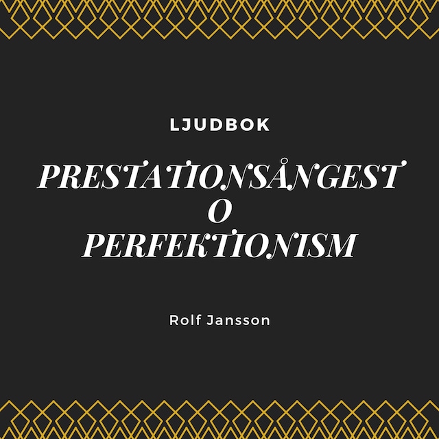 Bogomslag for Prestationsångest - Perfektionism