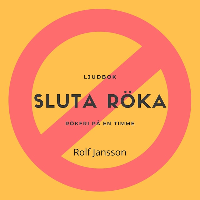 Portada de libro para Sluta röka. Rökfri på en timme.