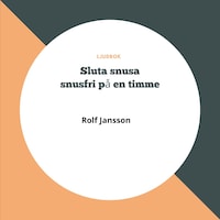 Sluta snusa - Snusfri på en timme