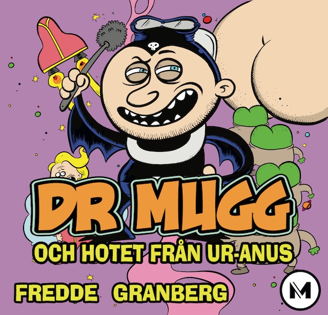 Book cover for Dr mugg - och hotet från Ur-anus