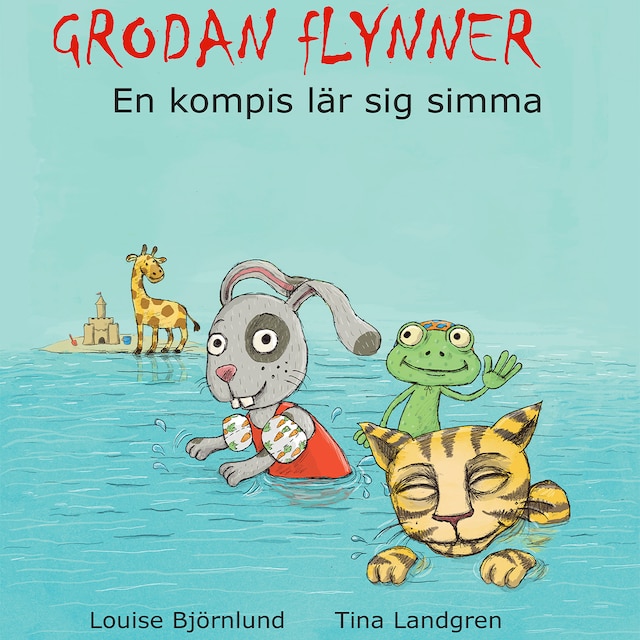 Bokomslag för Grodan Flynner - En kompis lär sig simma