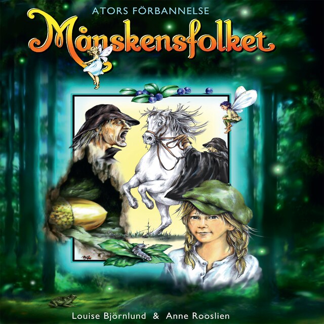 Book cover for Månskensfolket - Ators förbannelse