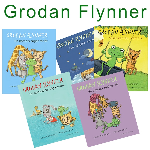 Bokomslag för Grodan Flynner - Samlingsutgåva