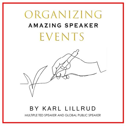Organizing amazing speaker events bookCoverFor